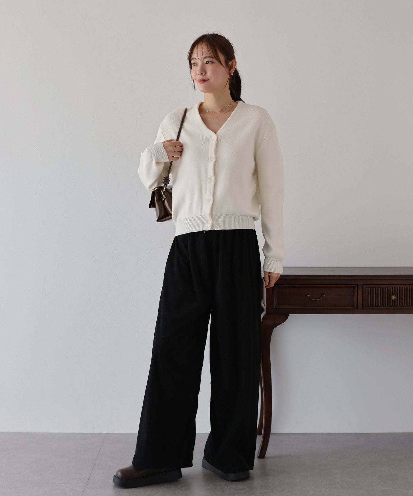 コーデュロイイージーパンツ