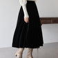 ベロアバルーンスカート