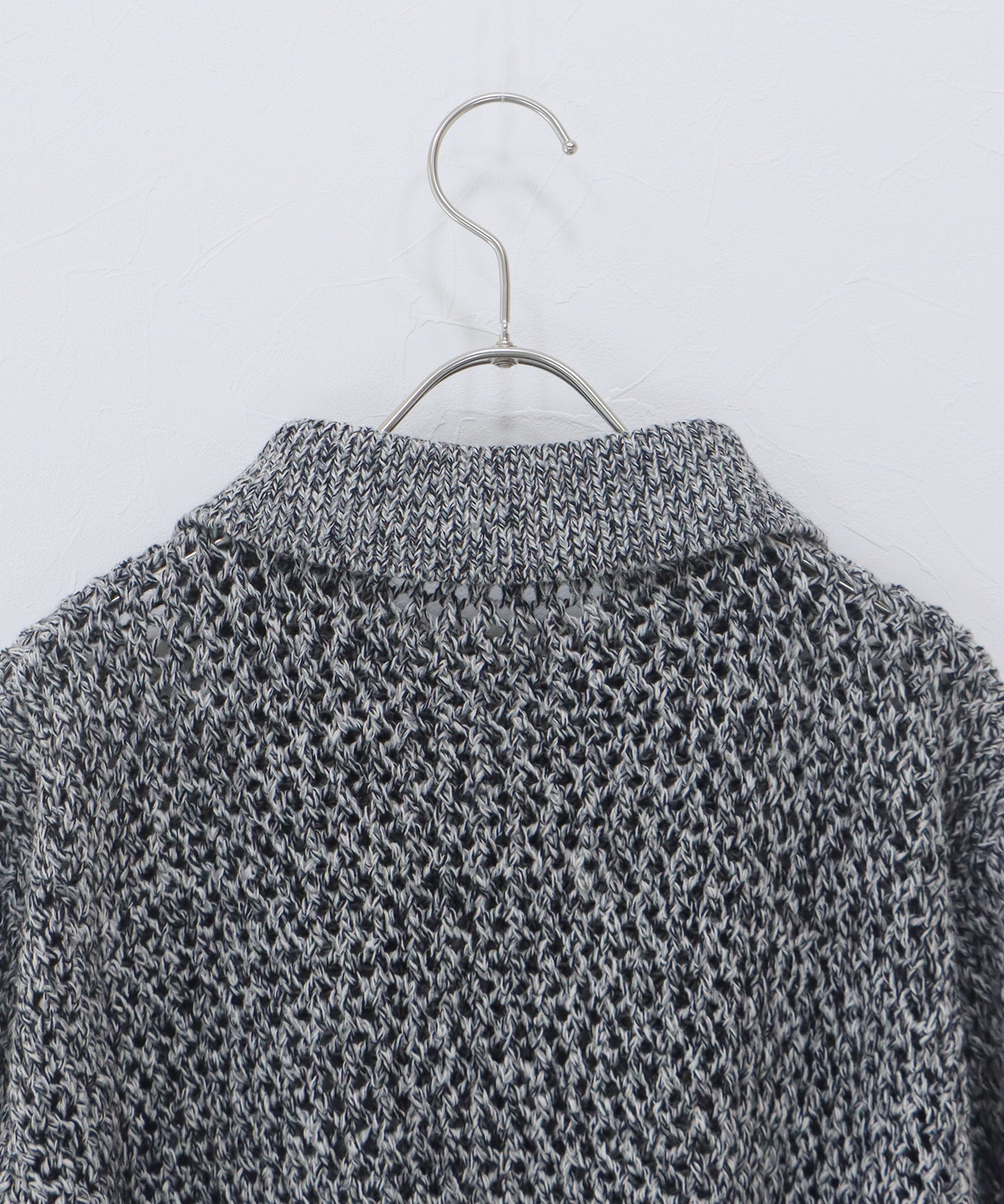 【早割5％OFF】クロシェメッシュポロニット