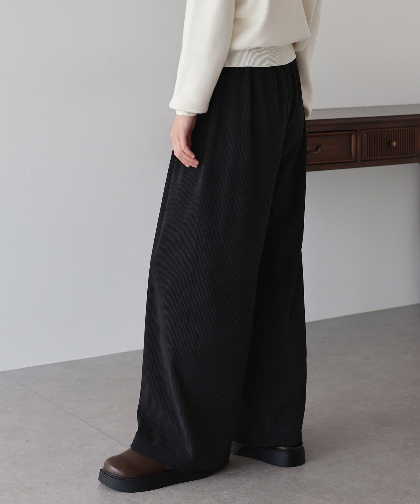 コーデュロイイージーパンツ