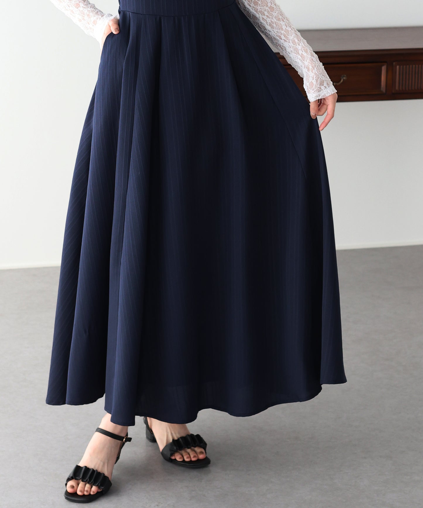 【早割5％OFF】ハートネックキャミワンピース