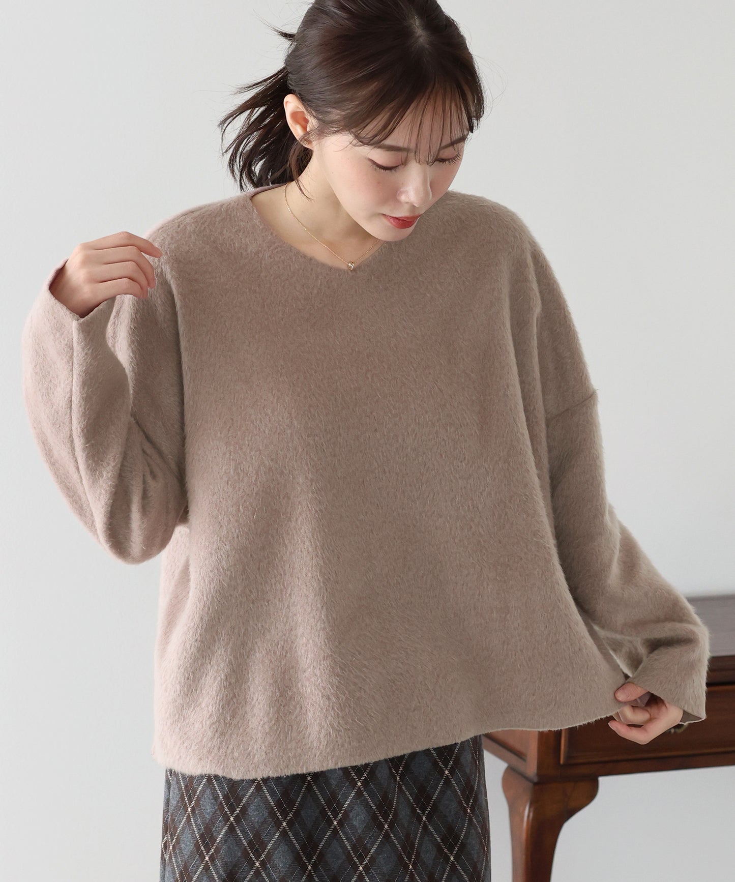 【早割5％OFF】シャギープルオーバー