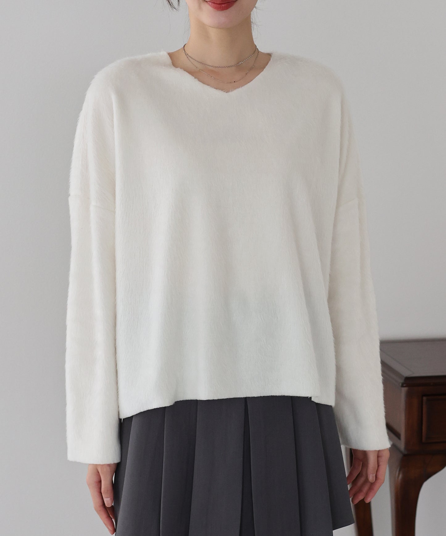 【早割5％OFF】シャギープルオーバー