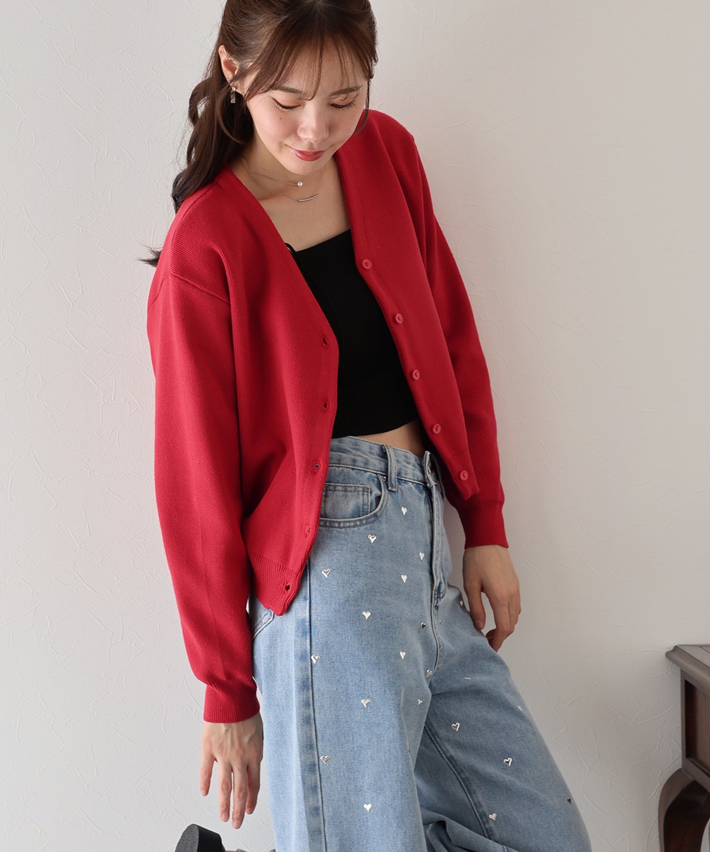 【早割5％OFF】もちもちダンボールニットカーディガン