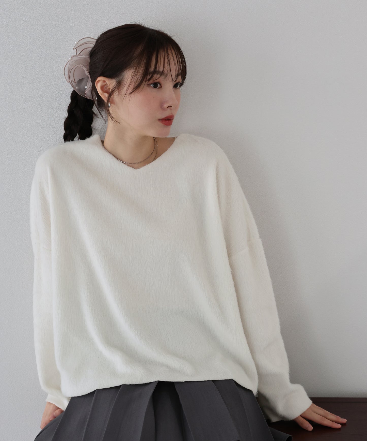 【早割5％OFF】シャギープルオーバー