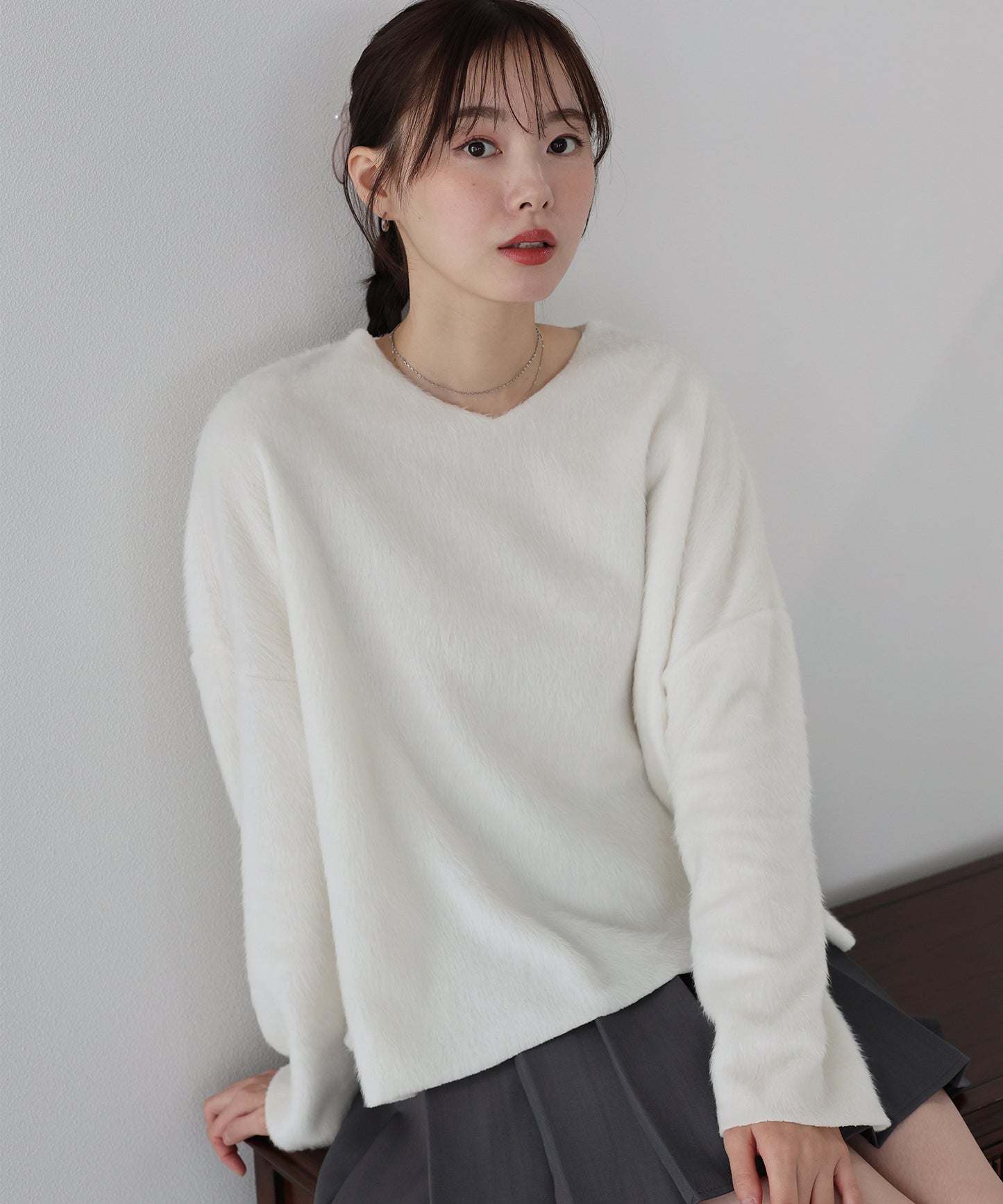 【早割5％OFF】シャギープルオーバー