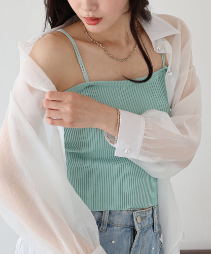 【SALE】ダブルストラップキャミソール【ネコポス】