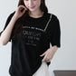 パール付きレースドッキングロゴTシャツ【メール便】