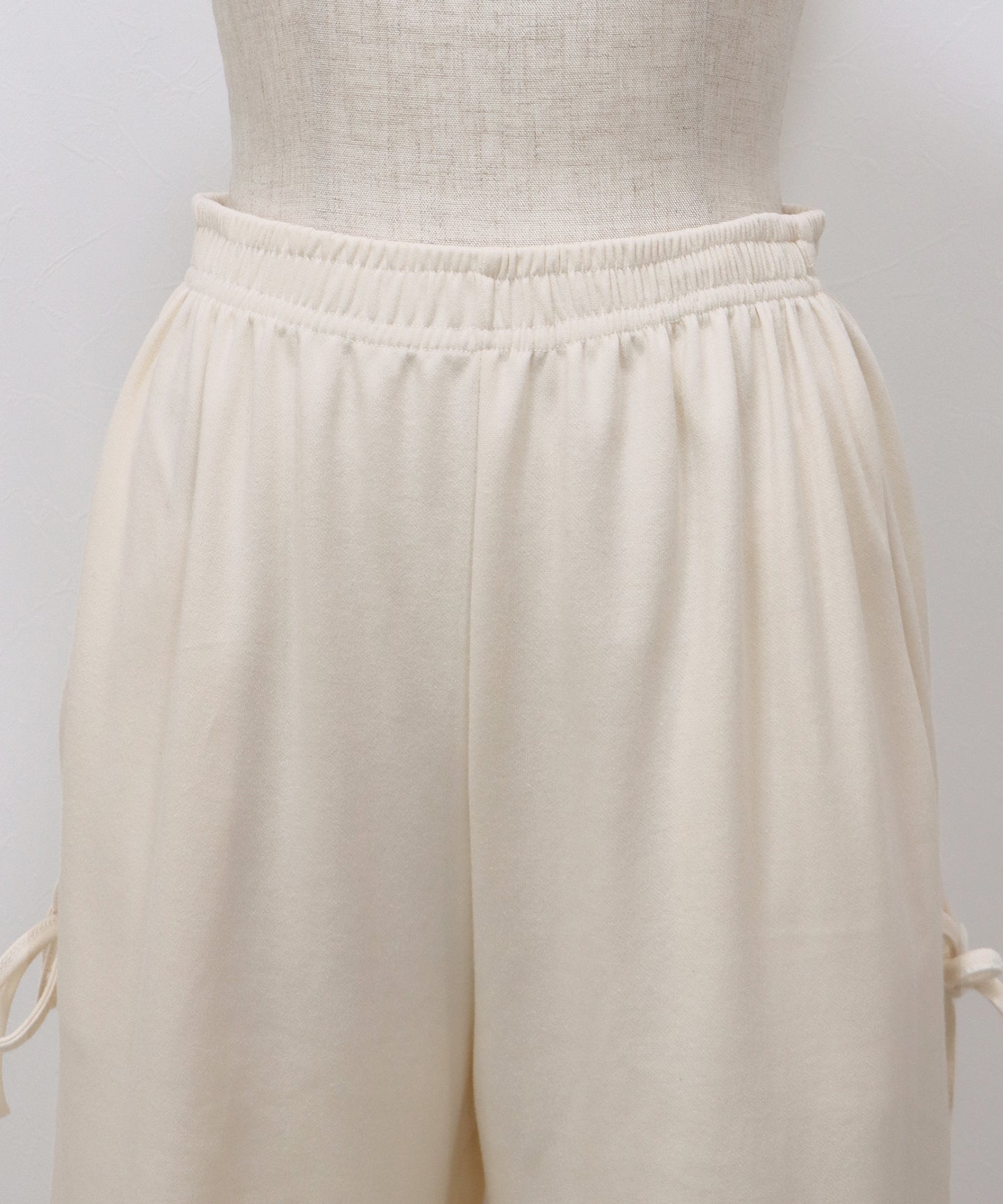 【早割5％OFF】サイドリボンスウェットパンツ