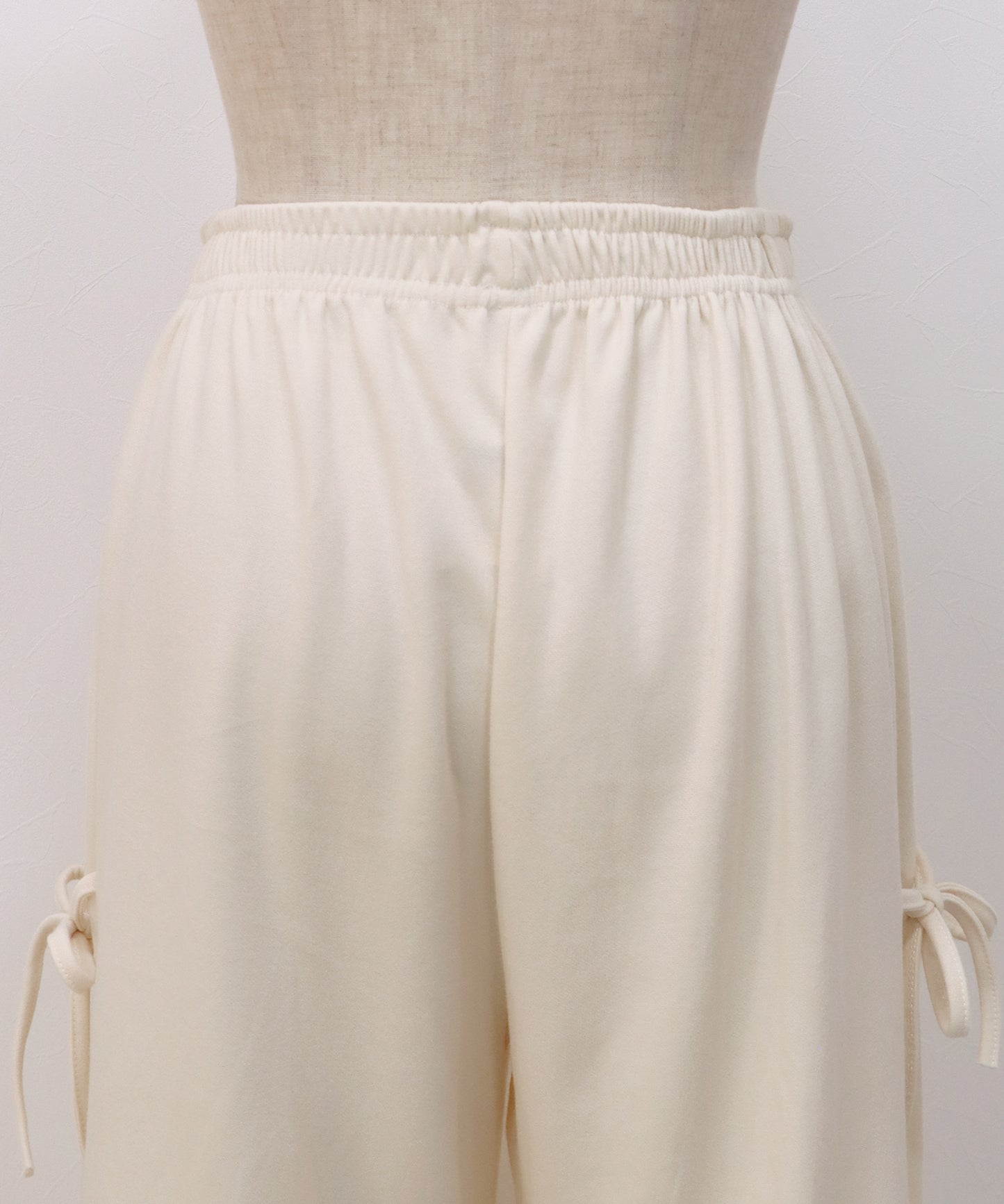 【早割5％OFF】サイドリボンスウェットパンツ