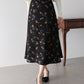フラワープリント マーメイドスカート