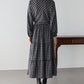 襟付きフリルワンピース