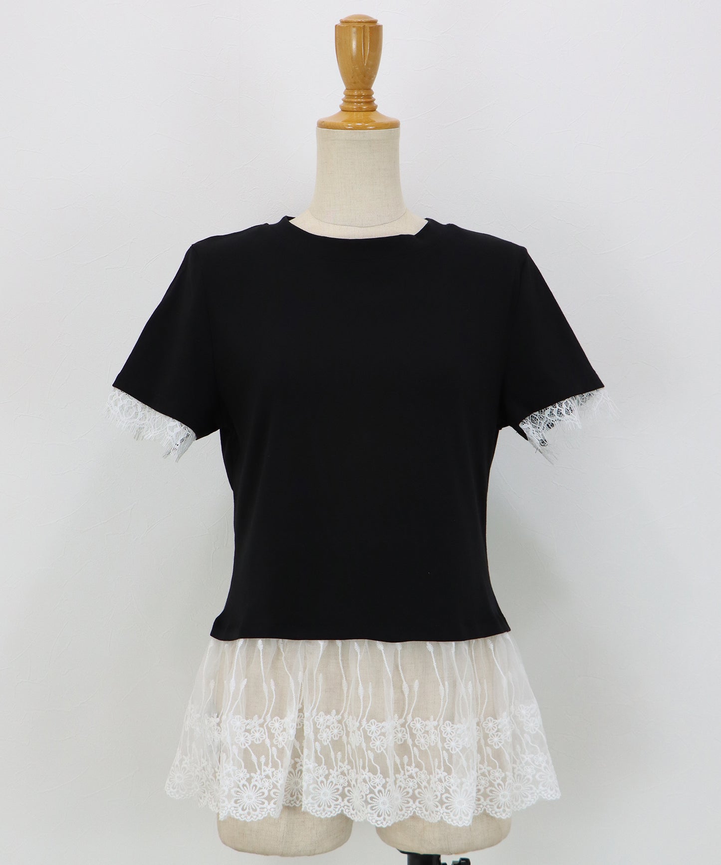 レースドッキングＴシャツ【メール便】
