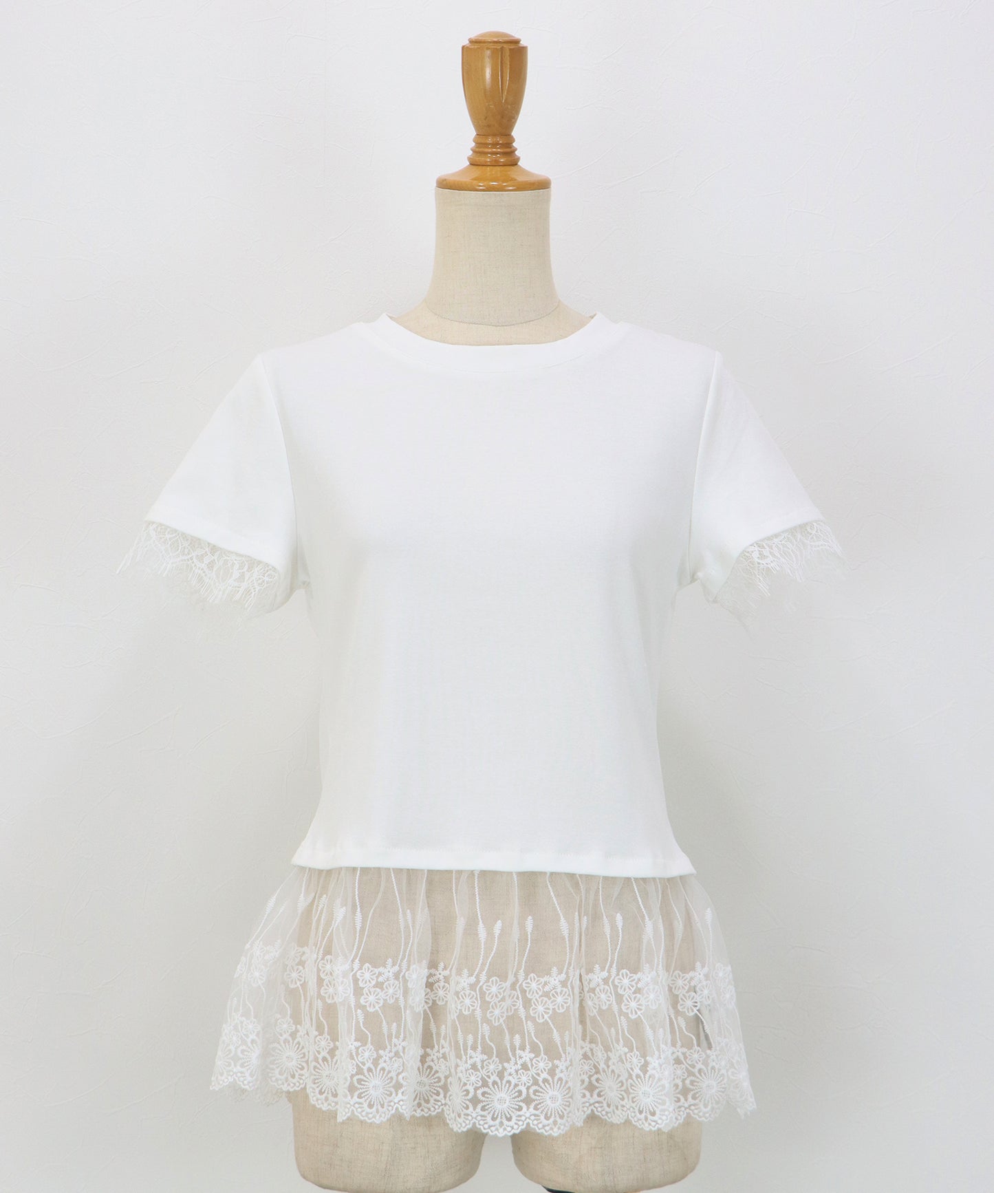 レースドッキングＴシャツ【メール便】