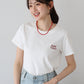 【TIME SALE】ワンポイントロゴ刺繍Tシャツ【ネコポス】