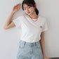 【SALE】ワンポイントロゴ刺繍Tシャツ【ネコポス】