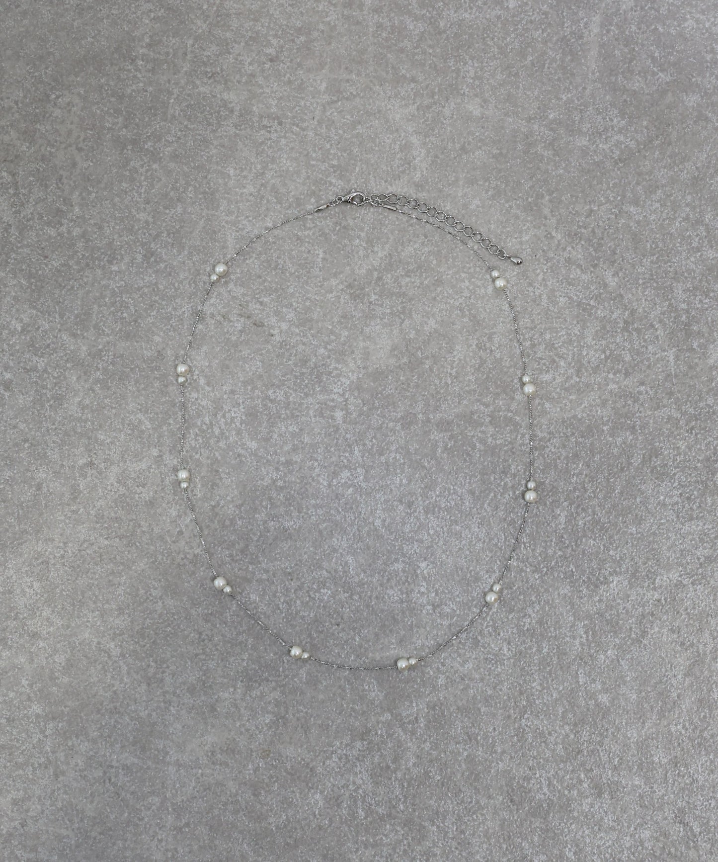 【早割5％OFF】パールステーションネックレス／ニッケルフリー【ネコポス】