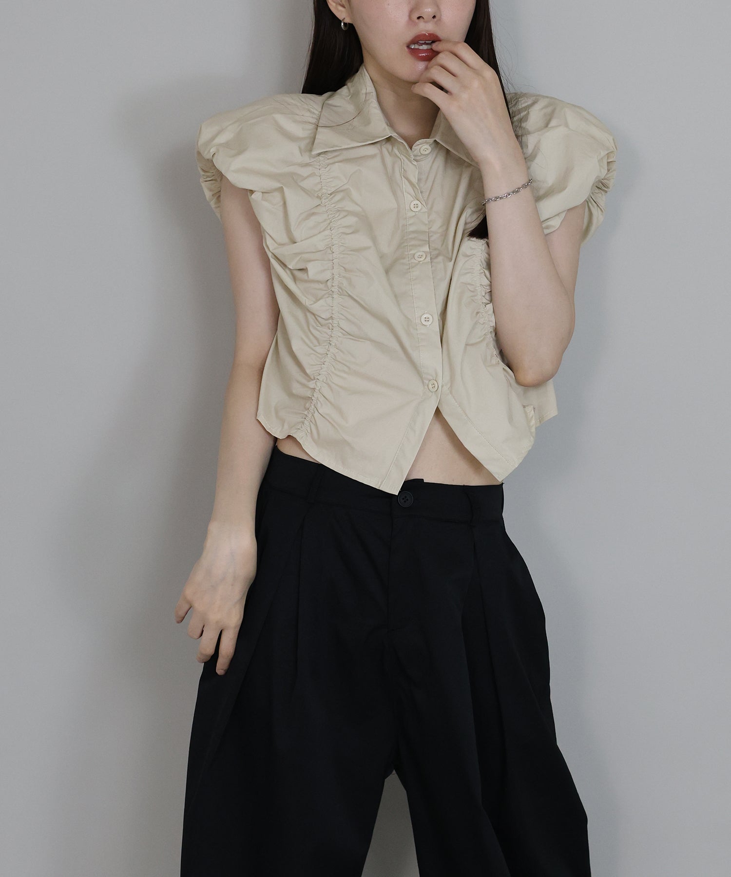 タオ　2022ss ギャザーフリルジャケット タオ 2022ss ギャザーフリルジャケット tao (Women) | 三越