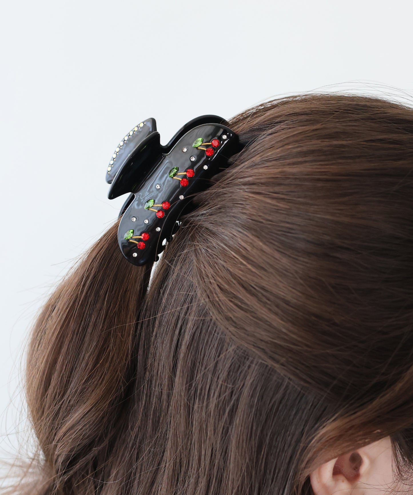 チェリービジューヘアクリップ【メール便】