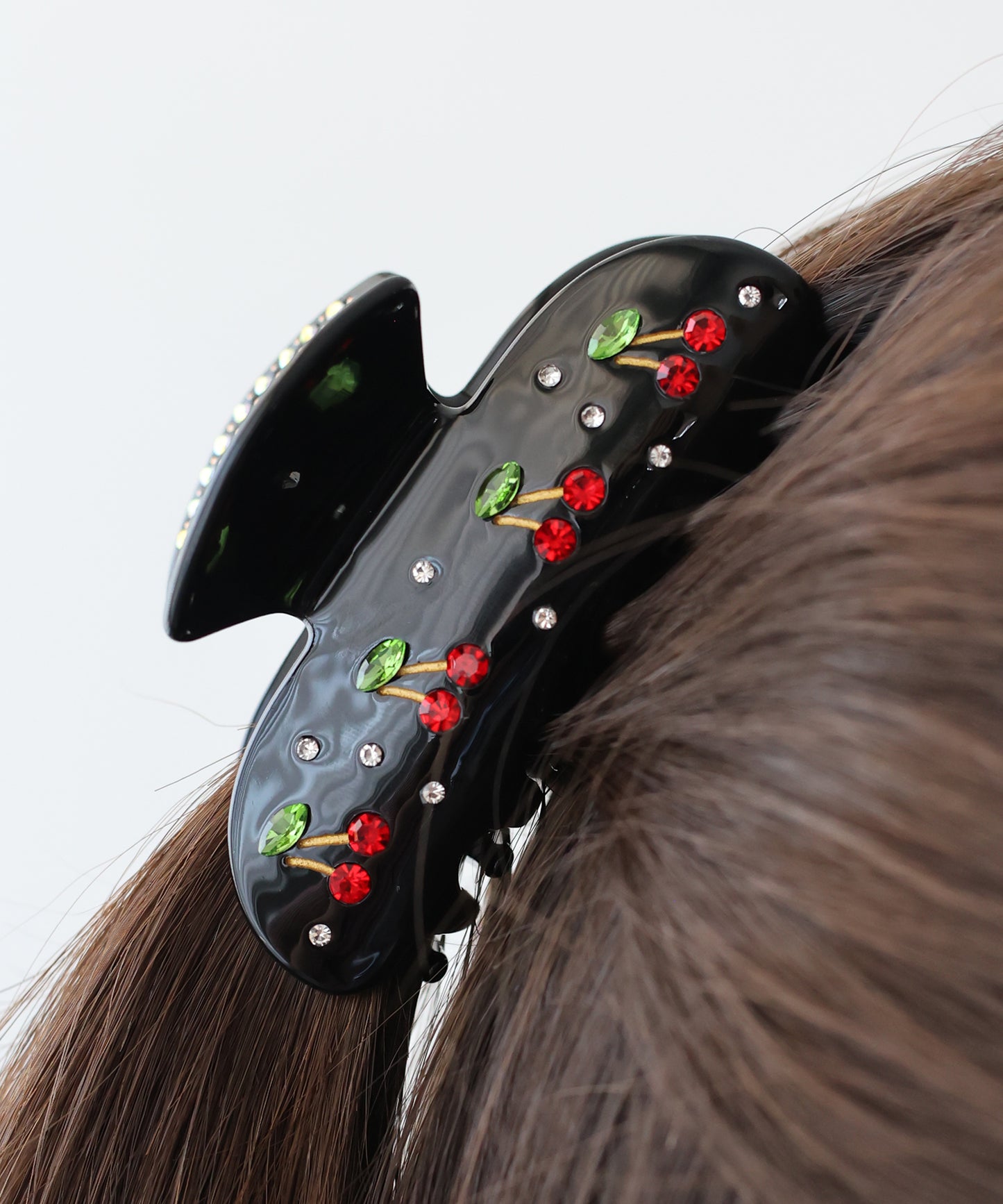 チェリービジューヘアクリップ【メール便】