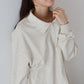 【早割5％OFF】ハーフジップスウェットワンピース
