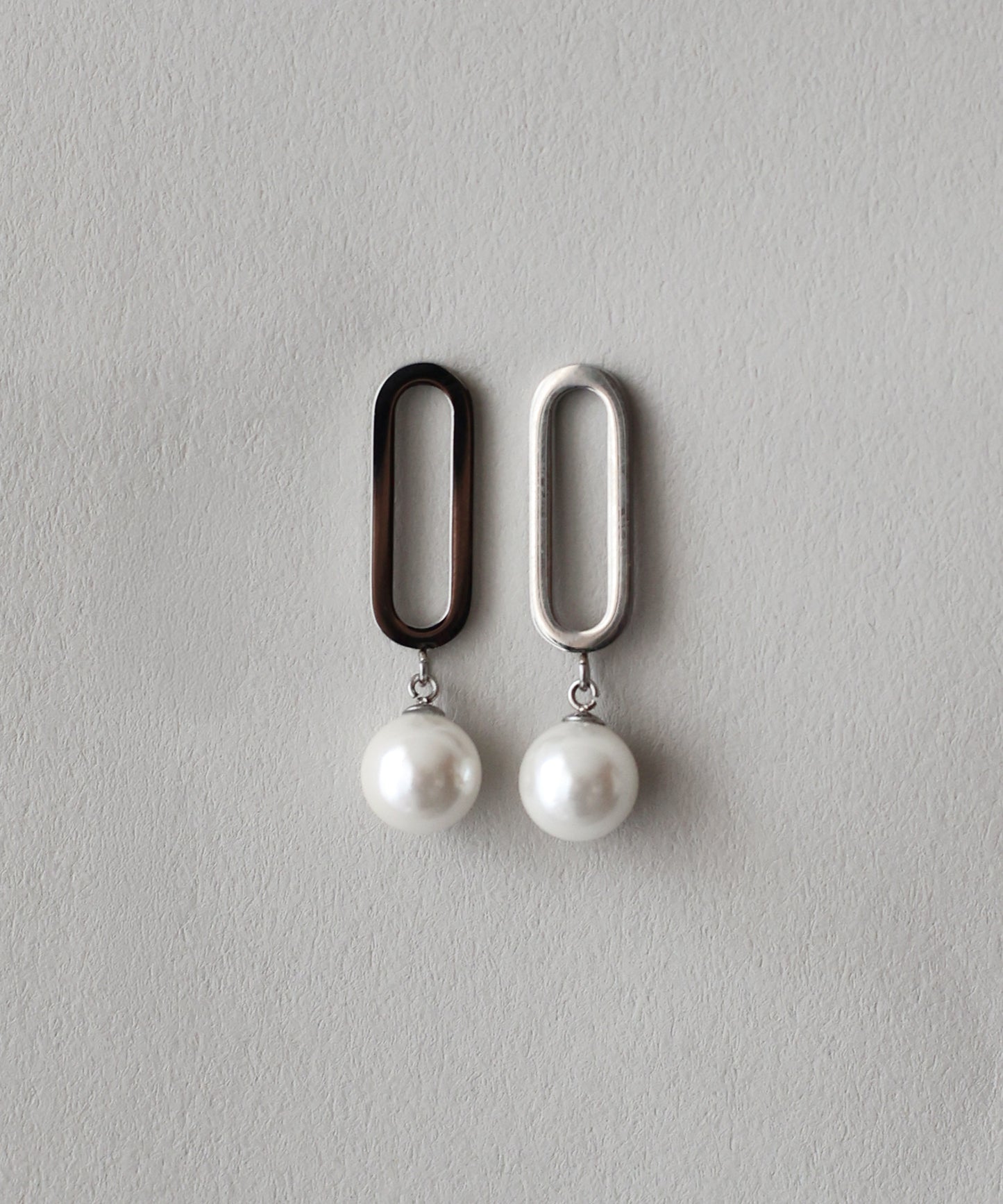 【早割5％OFF】メタルパールピアス / サージカルステンレス【ネコポス】