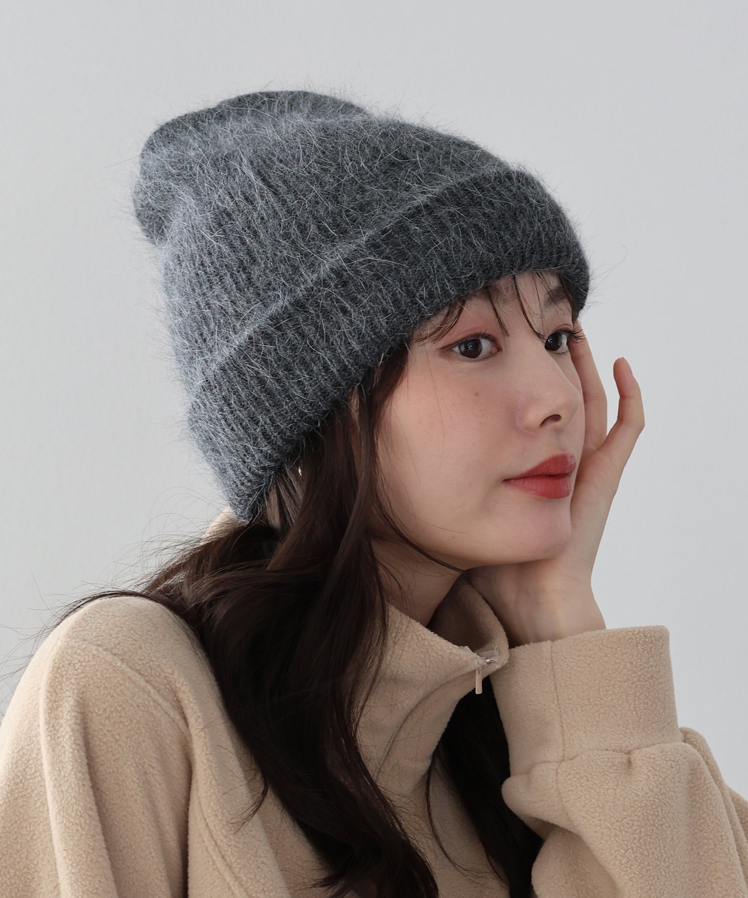 アンゴラニットビーニー 帽子【ネコポス】 – BLUE ONLINE