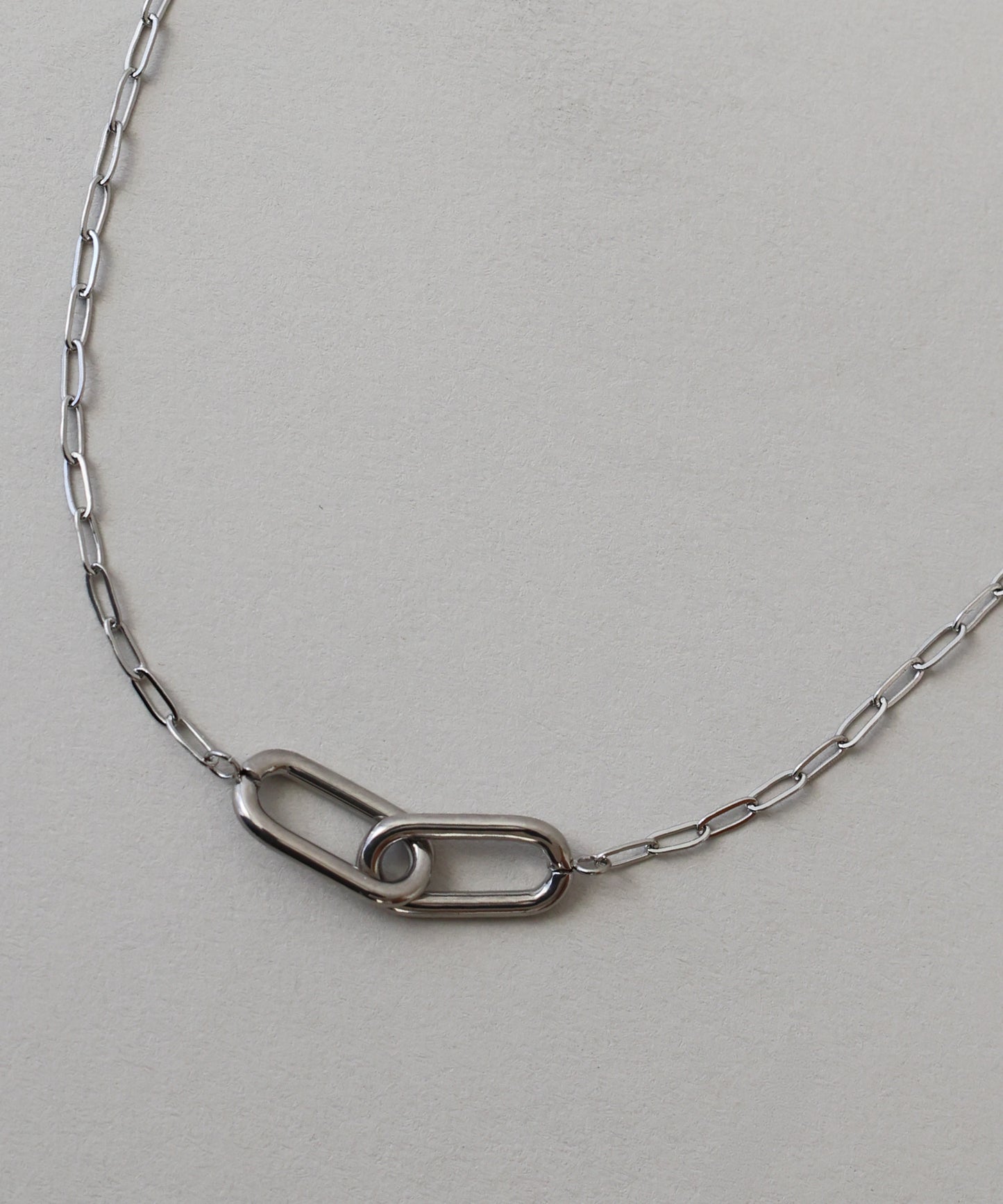【早割5％OFF】チェーンリンクネックレス / サージカルステンレス【ネコポス】