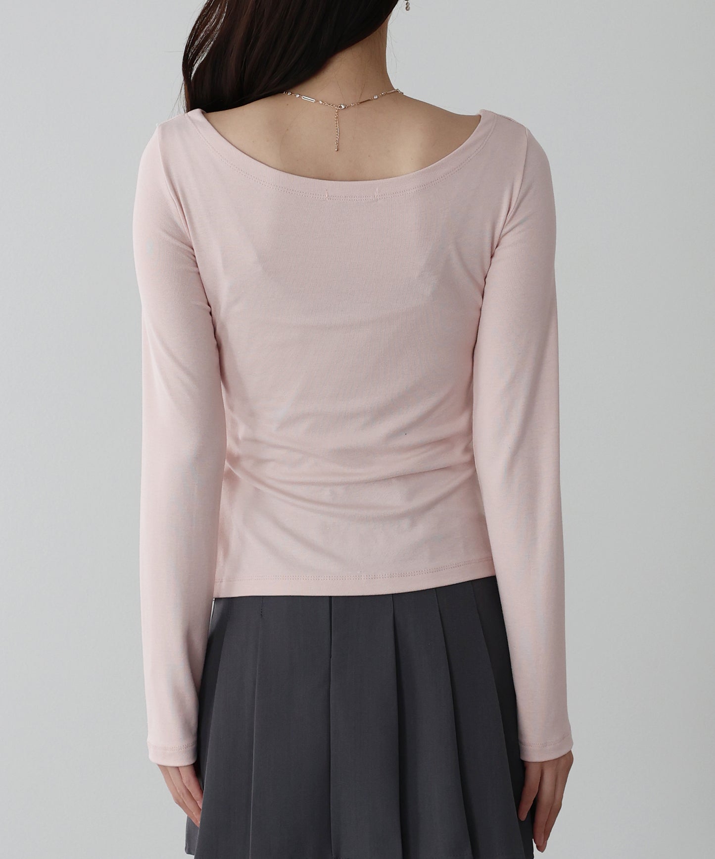 【早割5％OFF】ドレープレイヤードトップス【ネコポス】