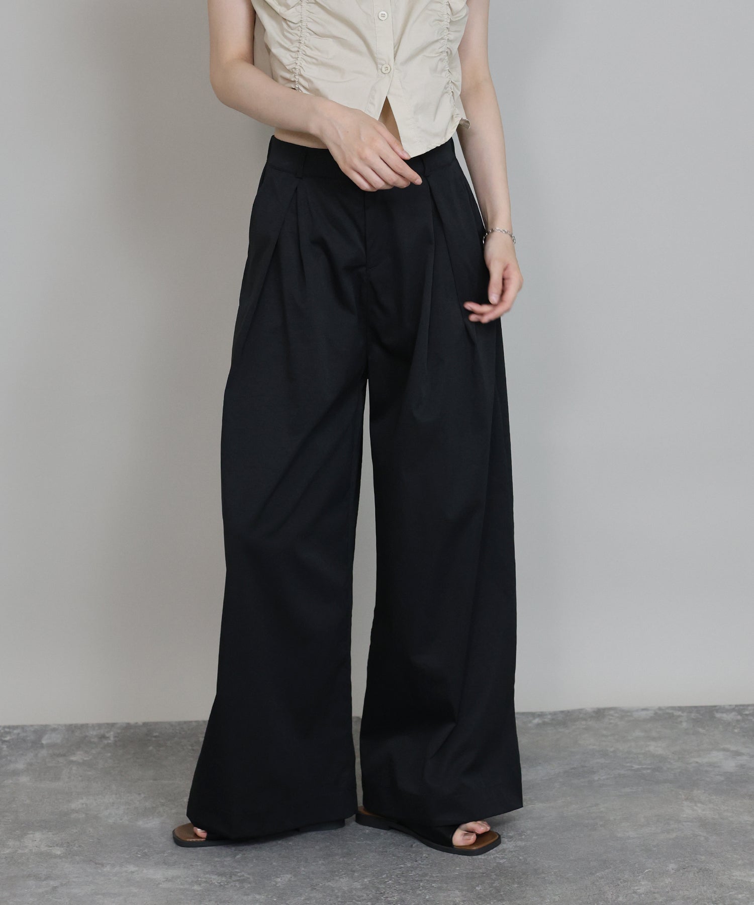 TIME SALE】タックワイドパンツ[J by blue] – BLUE ONLINE