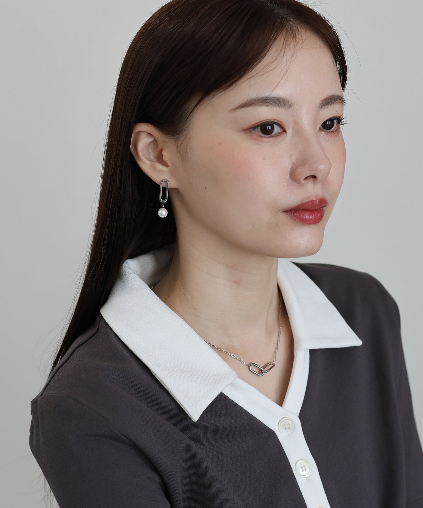 【早割5％OFF】メタルパールピアス / サージカルステンレス【ネコポス】