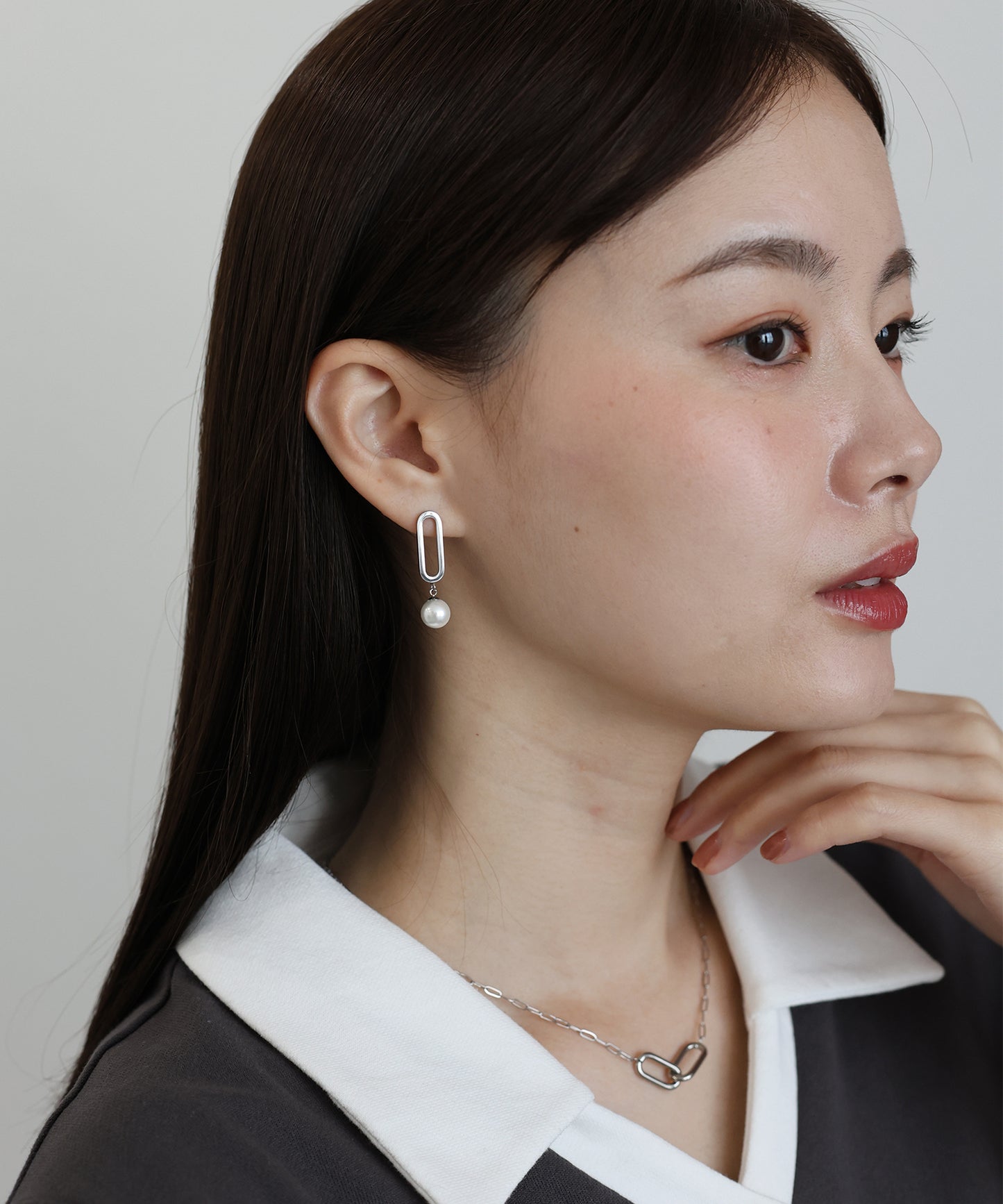 【早割5％OFF】メタルパールピアス / サージカルステンレス【ネコポス】