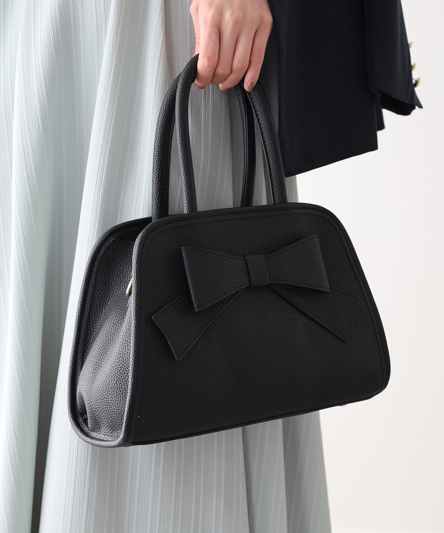 【早割5％OFF】2WAYラウンドリボンバッグ