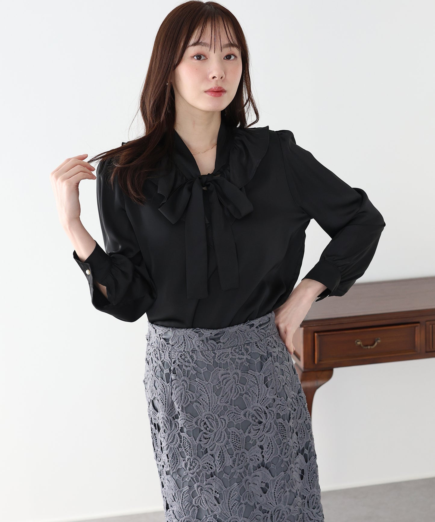 フリルブラウス【ネコポス】