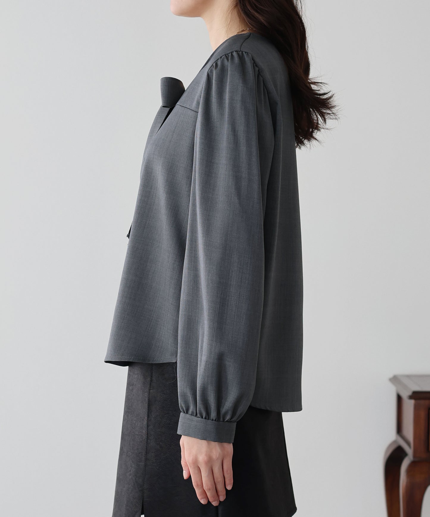 リボンボウタイブラウス【ネコポス】