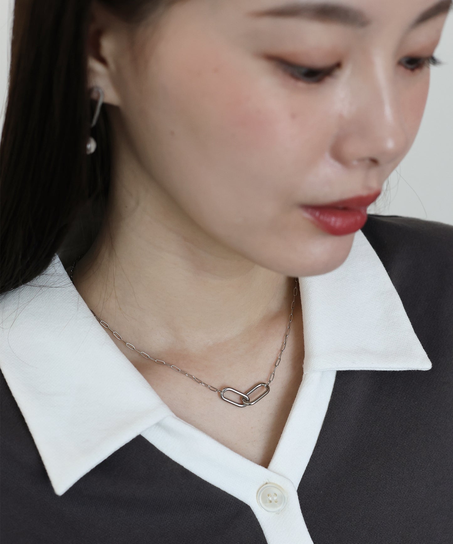 【早割5％OFF】チェーンリンクネックレス / サージカルステンレス【ネコポス】