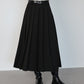 メルトンプリーツスカート