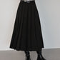 メルトンプリーツスカート
