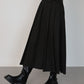 メルトンプリーツスカート