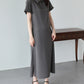 【早割5％OFF】フロントフリルポロワンピース