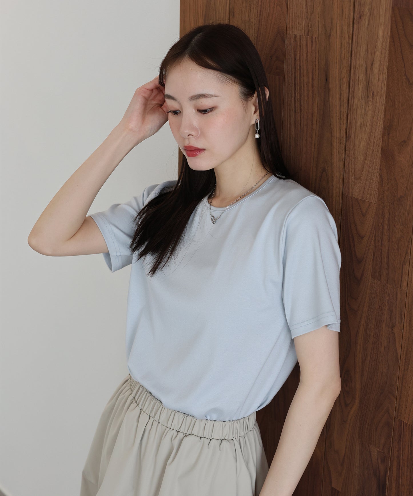 クルーネックTシャツ【ネコポス】