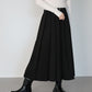 メルトンプリーツスカート