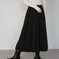 メルトンプリーツスカート