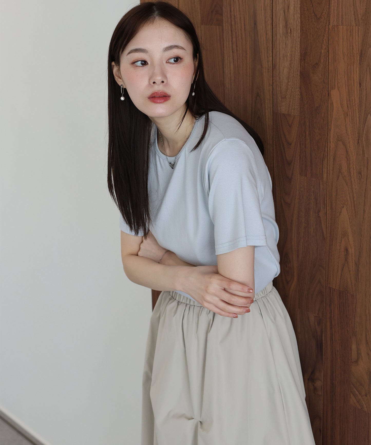 クルーネックTシャツ【ネコポス】