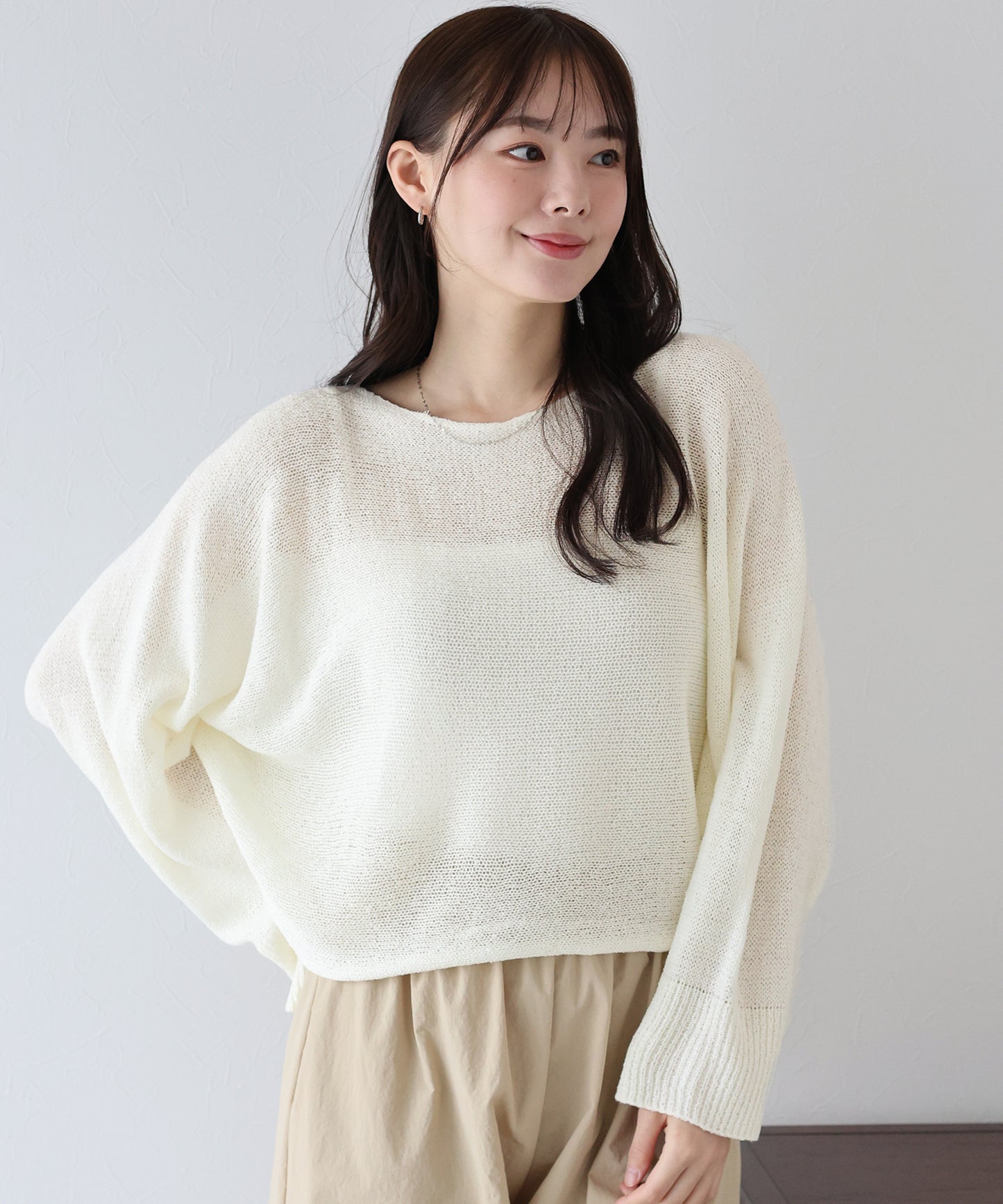 メッシュドルマンニット