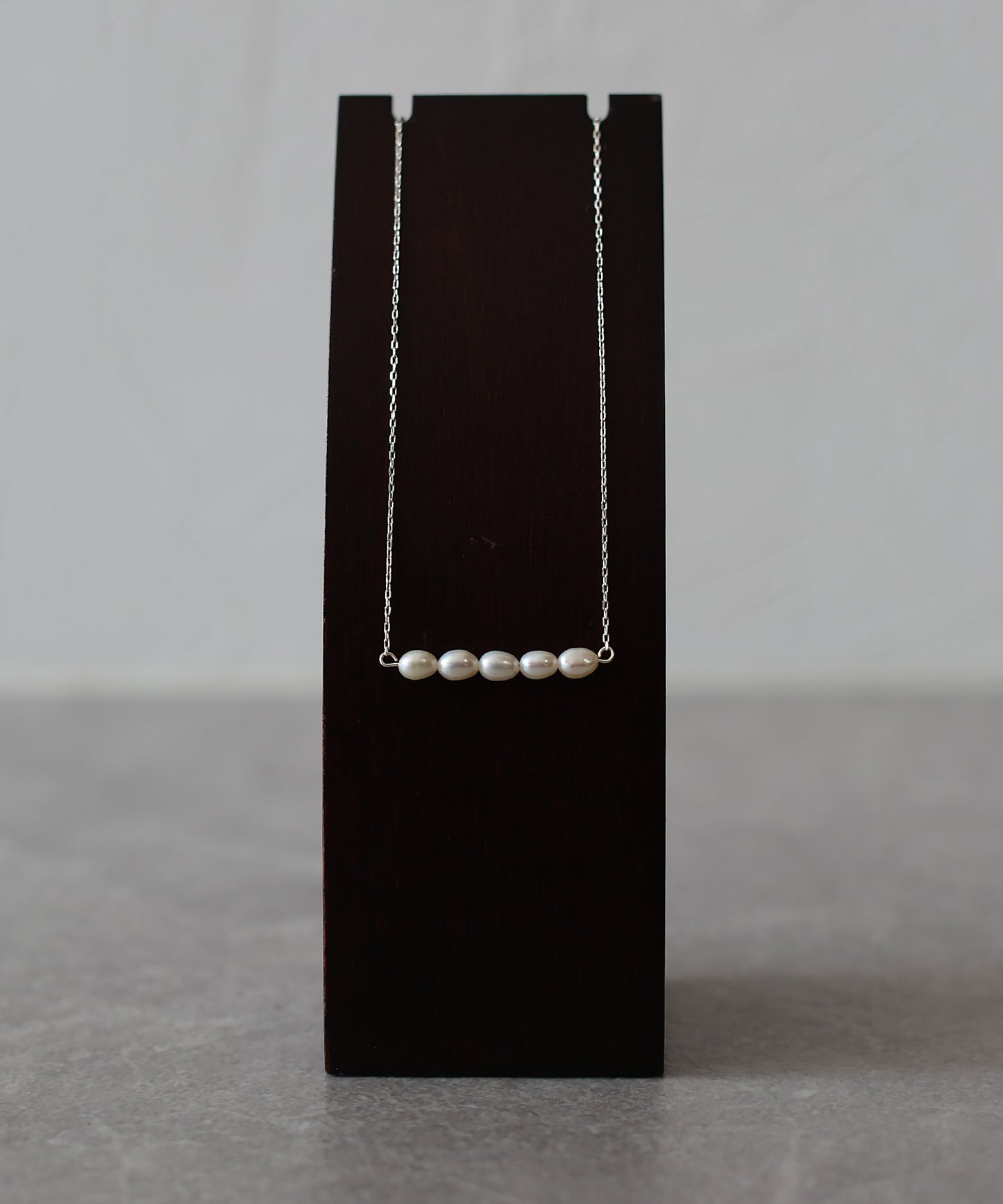 ウォーターパールネックレス / silver925[ J by blue ]【ネコポス】
