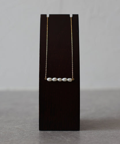 ウォーターパールネックレス / silver925[ J by blue ]【ネコポス】