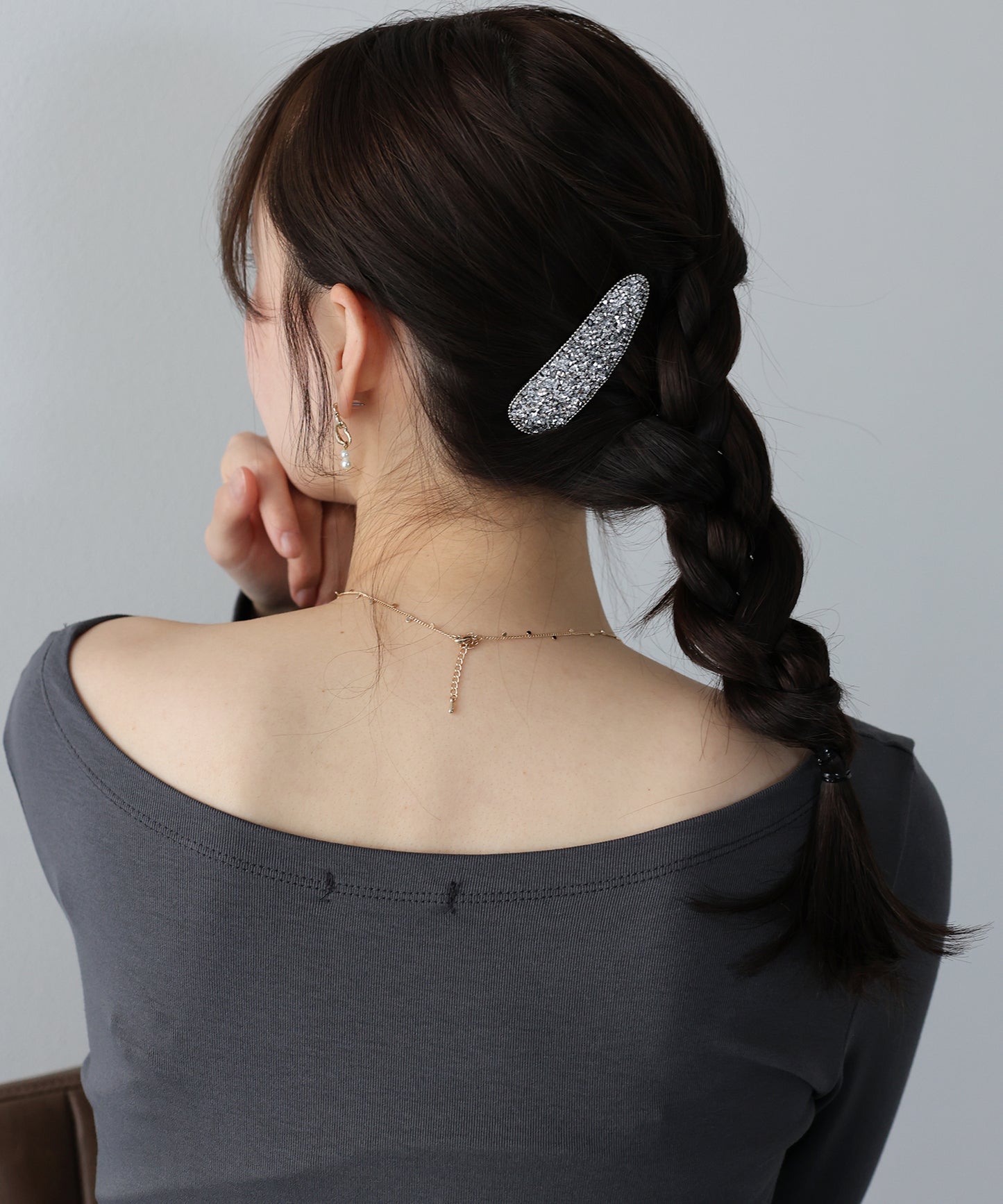 【早割5％OFF】グリッターラメヘアピン【ネコポス】