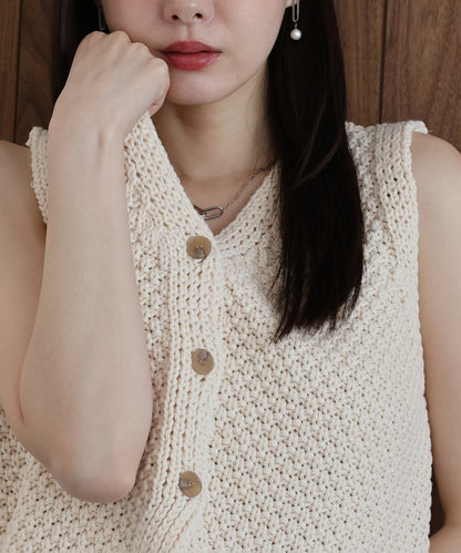 【早割5％OFF】ローゲージVネックベスト