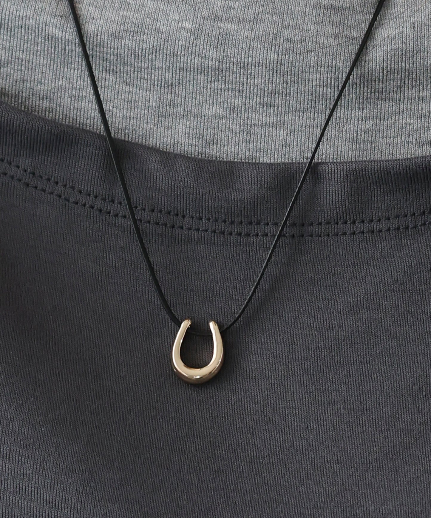 【早割5％OFF】ホースシューコードネックレス【ネコポス】